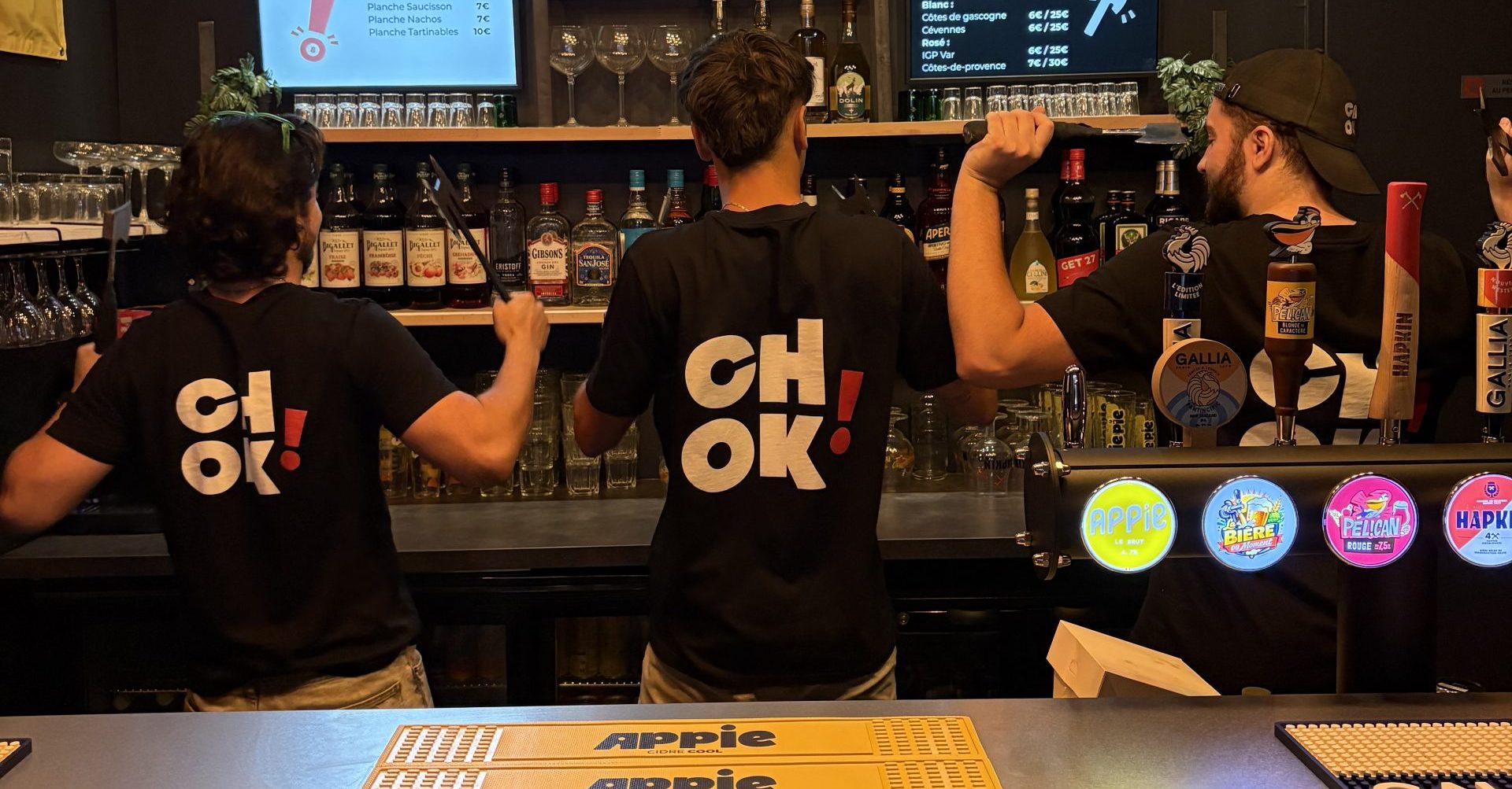Bar et activités chez CHOK Grenoble